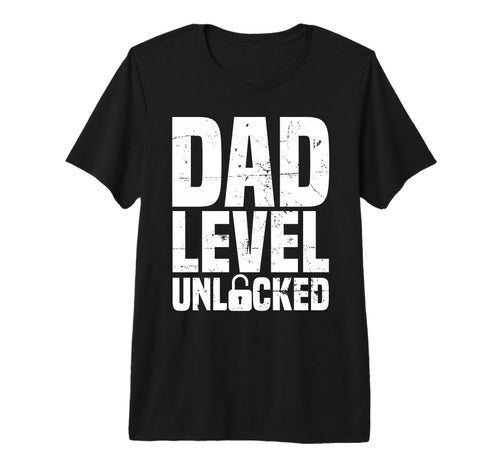 Mens Video Game Gamer Dad Dad Level T-Shirt - Streetwear Style for Adults - T-Shirt, Sweatshirt, Hoodie
