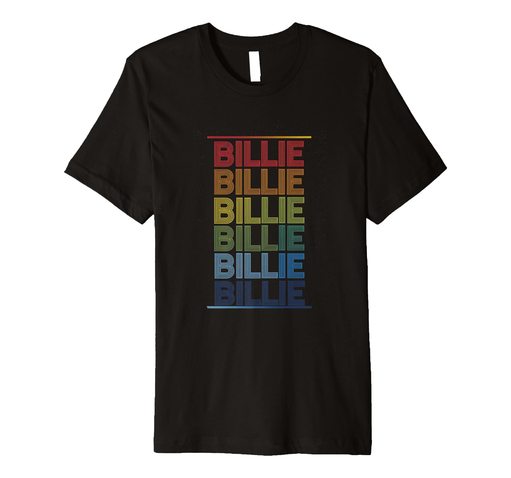 Billie Multicolor Typography T-Shirt - Trendy Graphic Unisex - T-Shirt, Sweatshirt, Hoodie