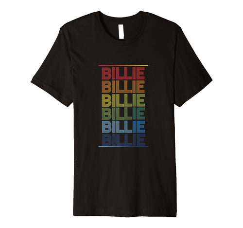 Billie Multicolor Typography T-Shirt - Trendy Graphic Unisex - T-Shirt, Sweatshirt, Hoodie