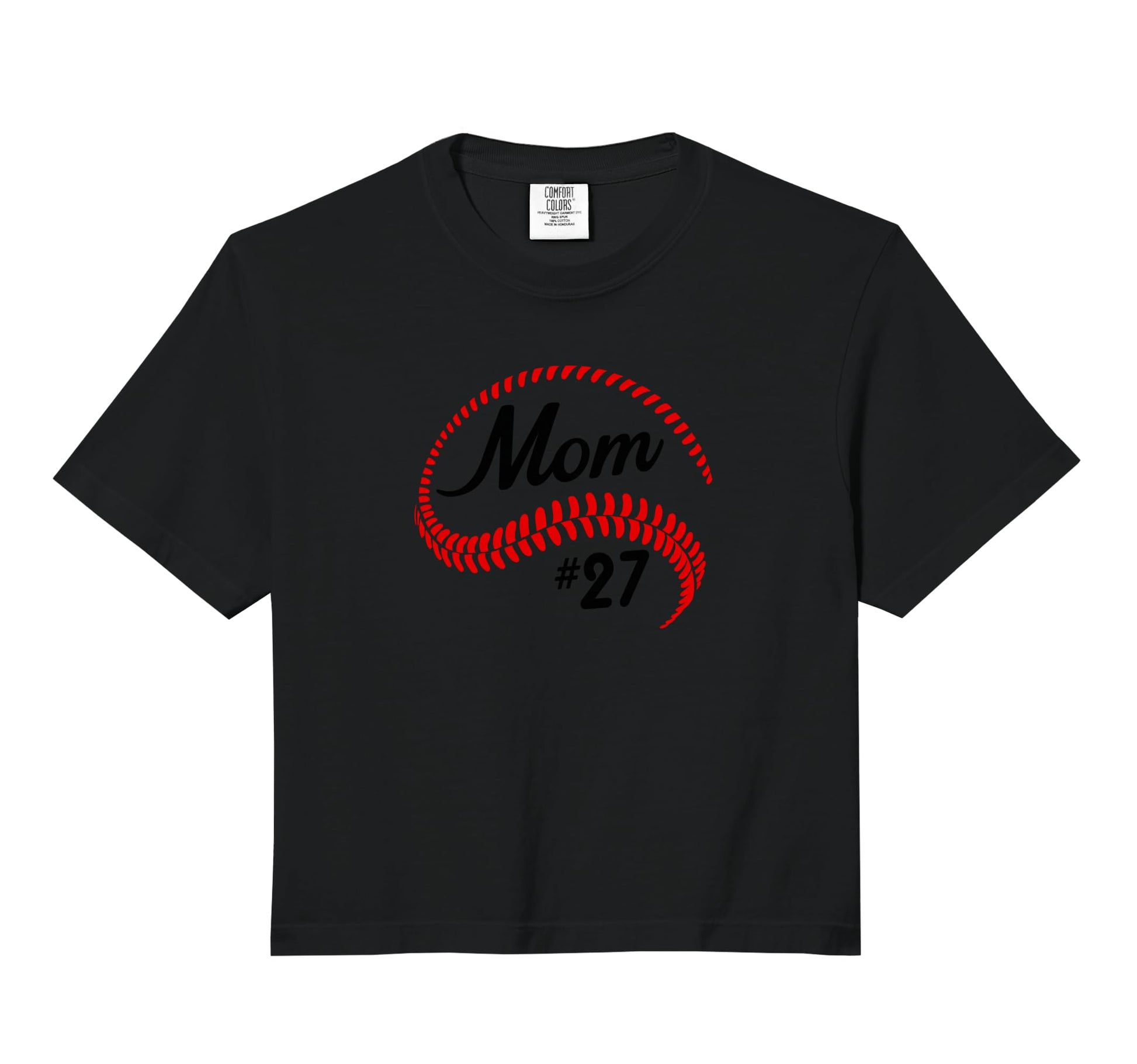 Baseball Softball 27 Baseball Mom T-Shirt - Graphic Print Men Women - T-Shirt, Sweatshirt, Hoodie