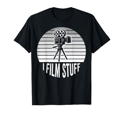 I Film Stuff Camera Passion T-Shirt - Fun Novelty Design Unisex - T-Shirt, Sweatshirt, Hoodie