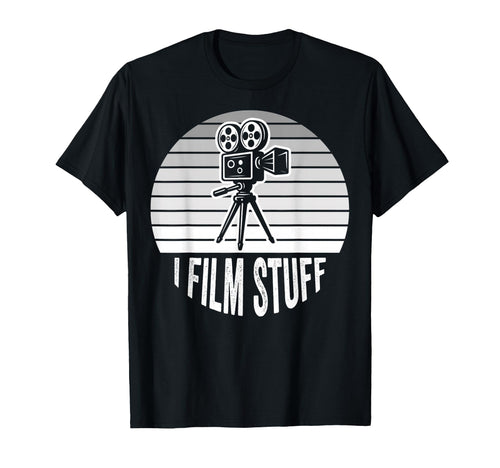 I Film Stuff Camera Passion T-Shirt - Fun Novelty Design Unisex - T-Shirt, Sweatshirt, Hoodie