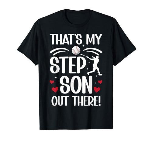 Proud Baseball Step Mom Baseball T-Shirt - Custom Art Print for Adults - T-Shirt, Sweatshirt, Hoodie