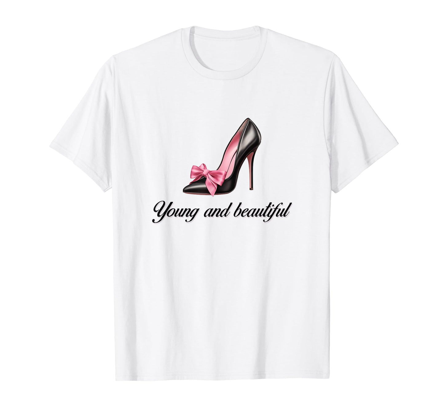 So Real High Heel Coquette Girlcore Y2K T-Shirt - Novelty Apparel Unisex - T-Shirt, Sweatshirt, Hoodie