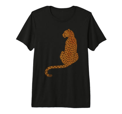 Leopard Grunge 90S Cheetah Pattern Tri T-Shirt - Trendy Graphic Men Women - T-Shirt, Sweatshirt, Hoodie
