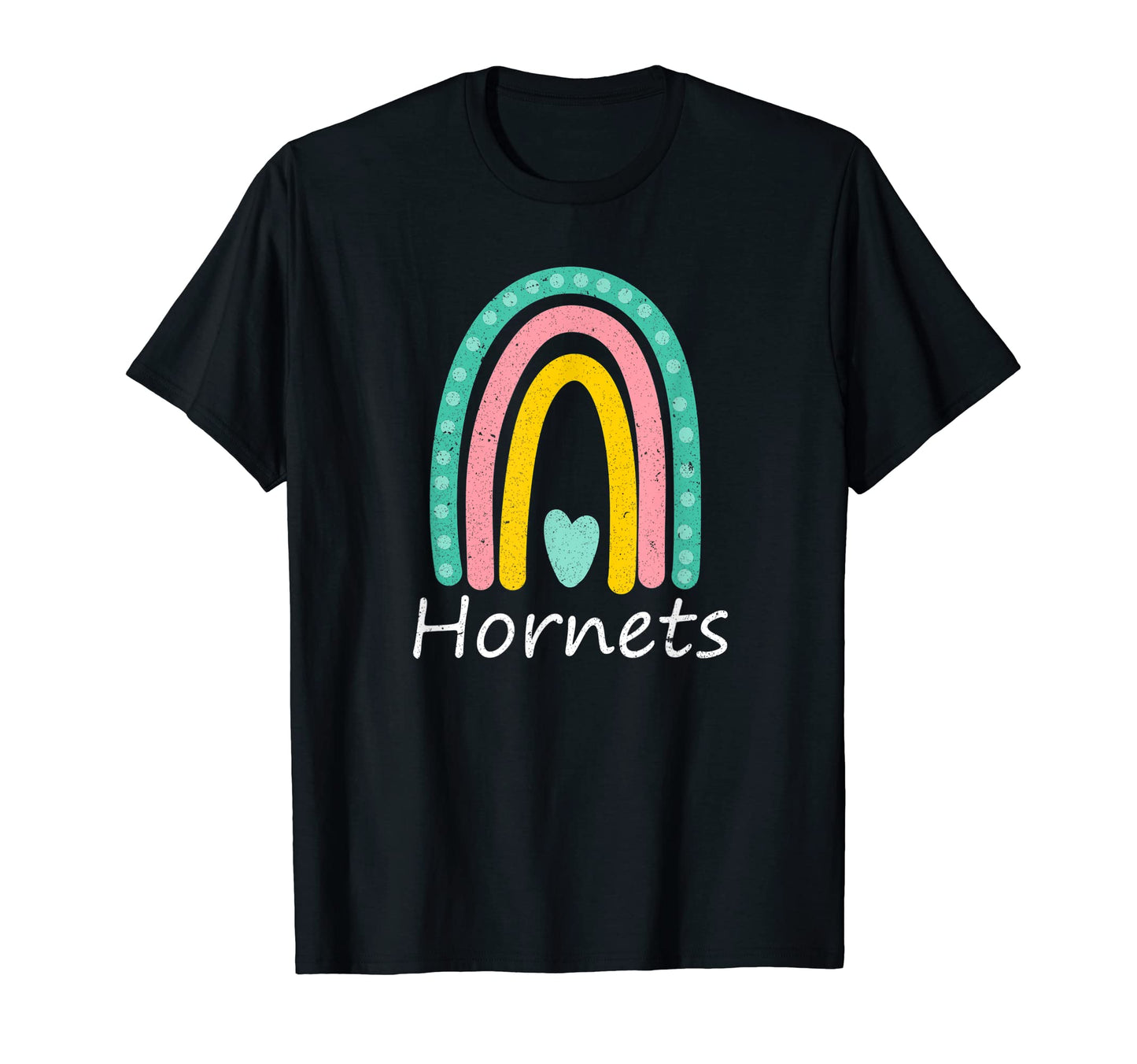 Colorful Hornets Rainbow T-Shirt - Trendy Graphic Men Women - T-Shirt, Sweatshirt, Hoodie