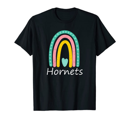 Colorful Hornets Rainbow T-Shirt - Trendy Graphic Men Women - T-Shirt, Sweatshirt, Hoodie