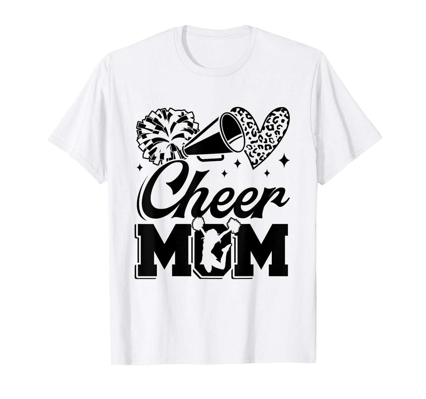 Cheer Mom Cheerleader Biggest Fan T-Shirt - Unique Graphic Men Women - T-Shirt, Sweatshirt, Hoodie