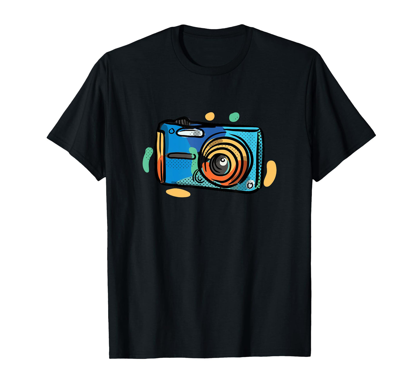 Photography Lovers Camera T-Shirt - Casual Everyday Wear for Adults - T-Shirt, Sweatshirt, Hoodie