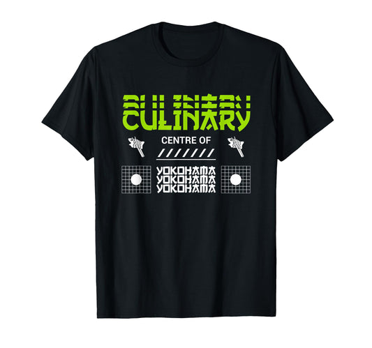 Yokohama Culinary Japan Anime T-Shirt - Fun Novelty Design Unisex - T-Shirt, Sweatshirt, Hoodie