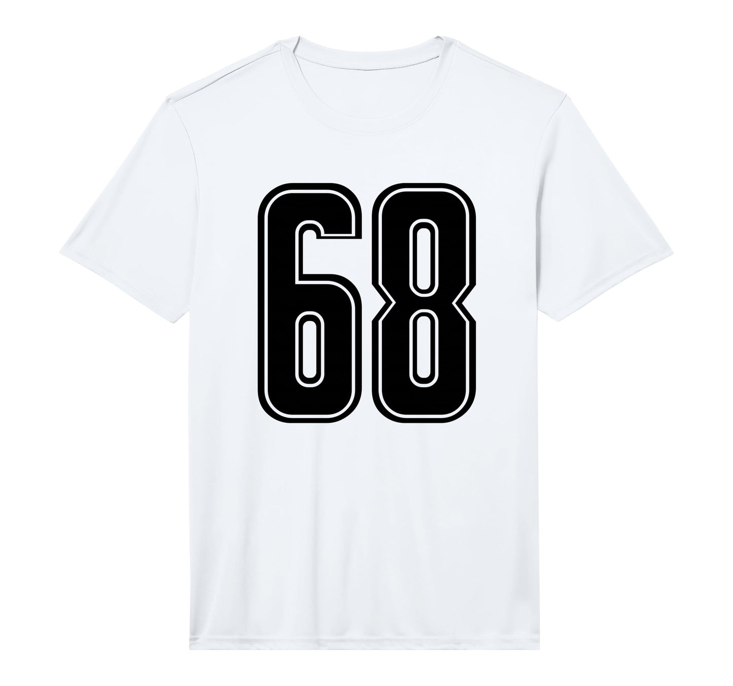 Jersey 68 Black Sports Team Jersey T-Shirt - Streetwear Style Men Women - T-Shirt, Sweatshirt, Hoodie
