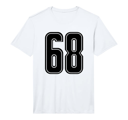 Jersey 68 Black Sports Team Jersey T-Shirt - Streetwear Style Men Women - T-Shirt, Sweatshirt, Hoodie