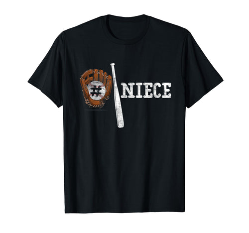 Number One Baseball Niece Mothers Day T-Shirt - Streetwear Style Men Women - T-Shirt, Sweatshirt, Hoodie