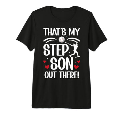 Proud Baseball Step Mom Baseball T-Shirt - Casual Everyday Wear for Adults - T-Shirt, Sweatshirt, Hoodie