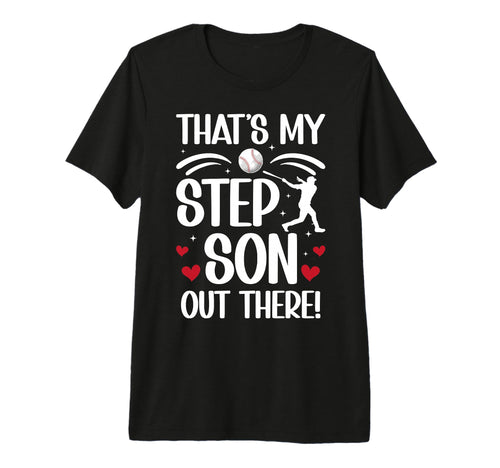 Proud Baseball Step Mom Baseball T-Shirt - Casual Everyday Wear for Adults - T-Shirt, Sweatshirt, Hoodie