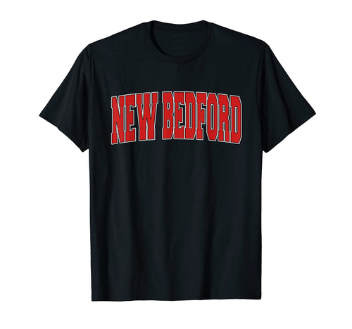 New Bedford Ma Massachusetts Varsity Usa T-Shirt - Graphic Print Unisex - T-Shirt, Sweatshirt, Hoodie