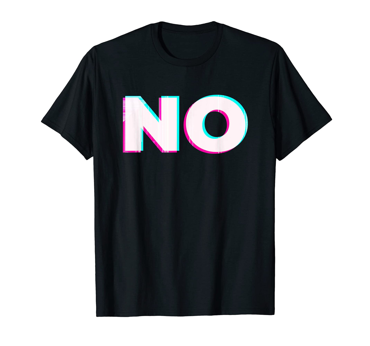 Pessimistic Pastel Goth Glitch No Sad T-Shirt - Unique Graphic for Adults - T-Shirt, Sweatshirt, Hoodie