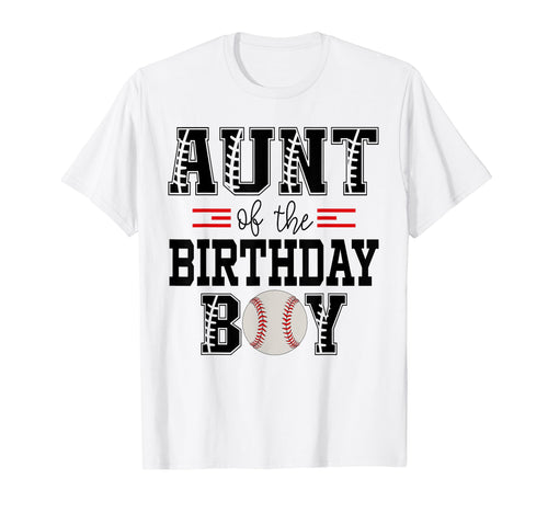 Aunt Birthday Baseball Lover First T-Shirt - Streetwear Style for Adults - T-Shirt, Sweatshirt, Hoodie