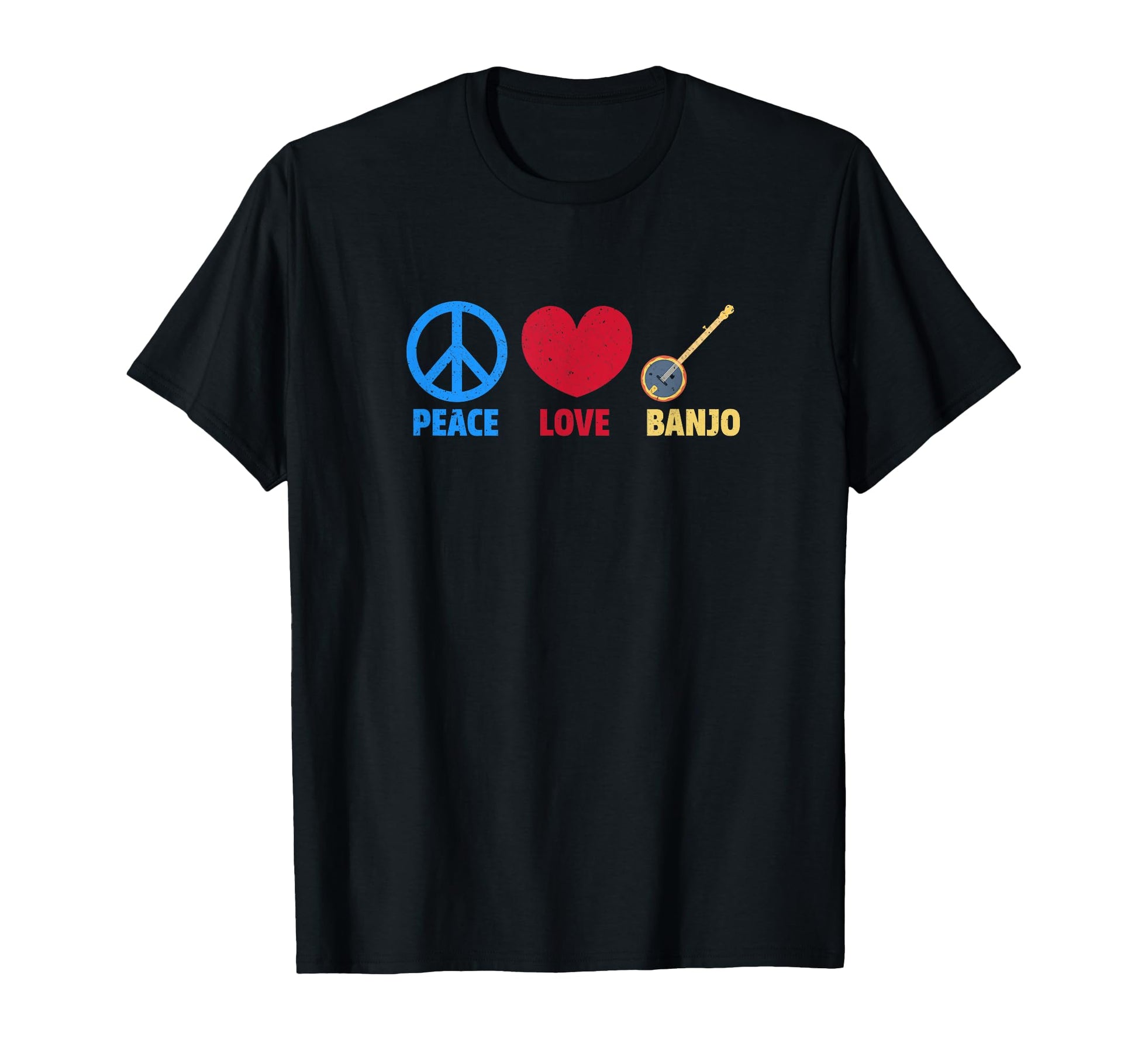 Im Peaceful Lovely Banjo Player Hoodie - Trendy Graphic Men Women - T-Shirt, Sweatshirt, Hoodie
