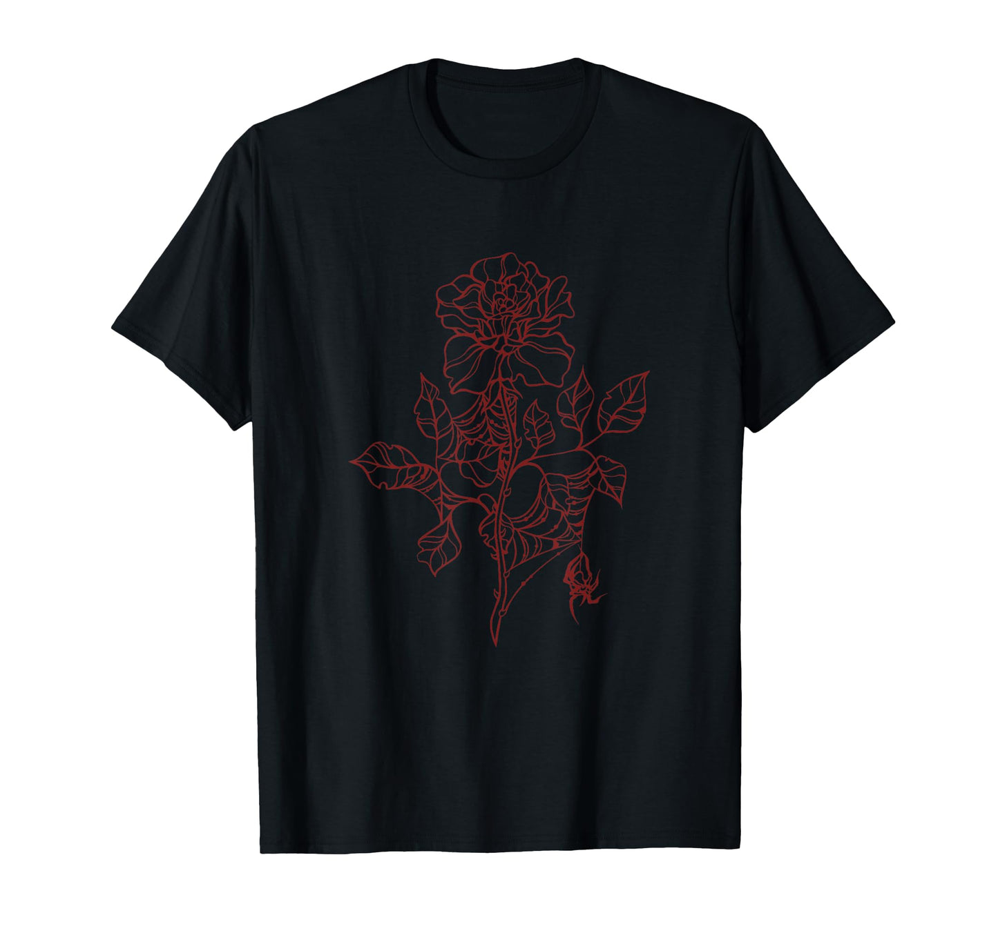Emo Goth Alt Fairy Grunge Y2K Flower T-Shirt - Streetwear Style for Adults - T-Shirt, Sweatshirt, Hoodie