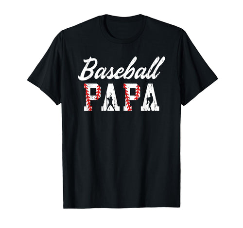 Baseball Papa Grandpa Papa Baseball Player T-Shirt - Trendy Graphic Unisex - T-Shirt, Sweatshirt, Hoodie
