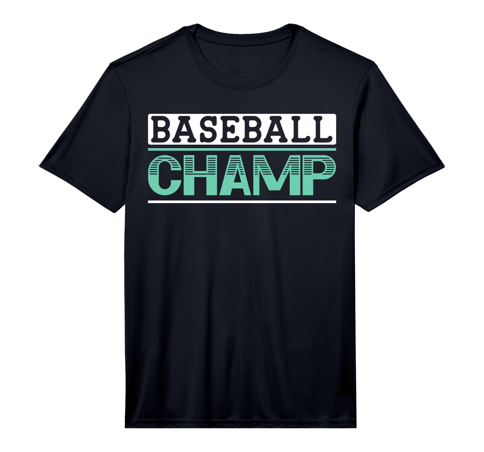 Baseball Champ Baseball Player T-Shirt - Fun Novelty Design Men Women - T-Shirt, Sweatshirt, Hoodie