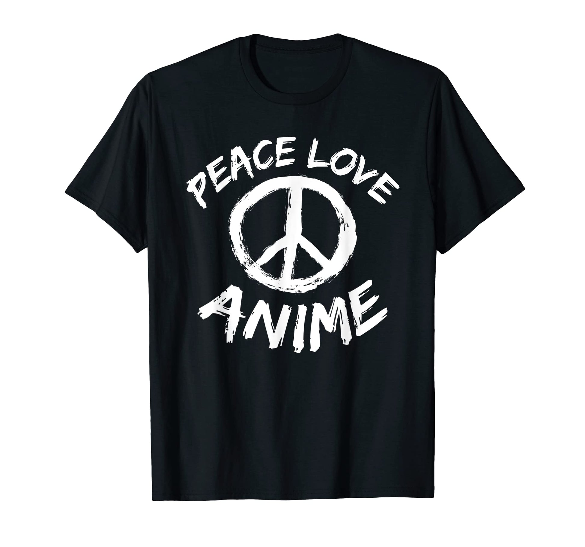 Animated Cartoons Japan Peace Love Anime T-Shirt - Aesthetic Graphic Unisex - T-Shirt, Sweatshirt, Hoodie