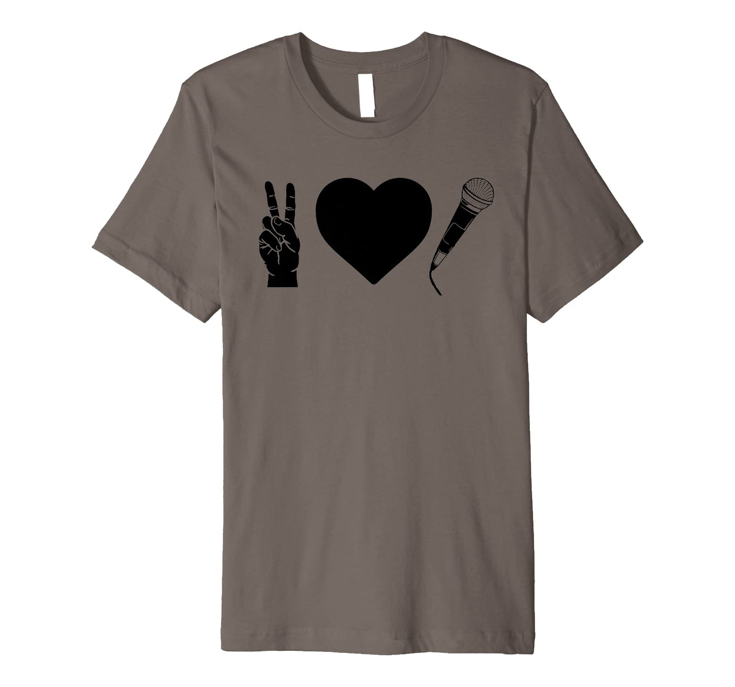 Peace Love Hip Hop Old School Rap T-Shirt - Graphic Print Unisex - T-Shirt, Sweatshirt, Hoodie