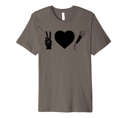 Peace Love Hip Hop Old School Rap T-Shirt - Graphic Print Unisex - T-Shirt, Sweatshirt, Hoodie