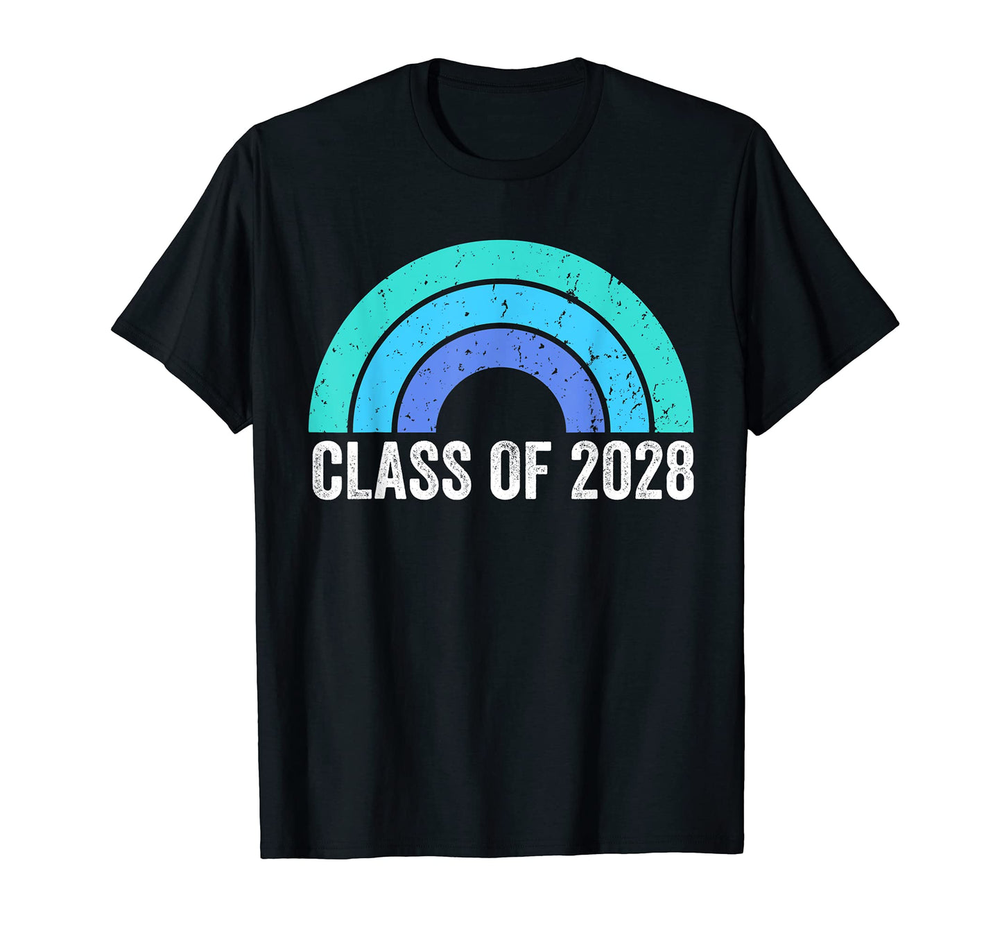 Rainbow Class 2028 T-Shirt - Casual Everyday Wear for Adults - T-Shirt, Sweatshirt, Hoodie