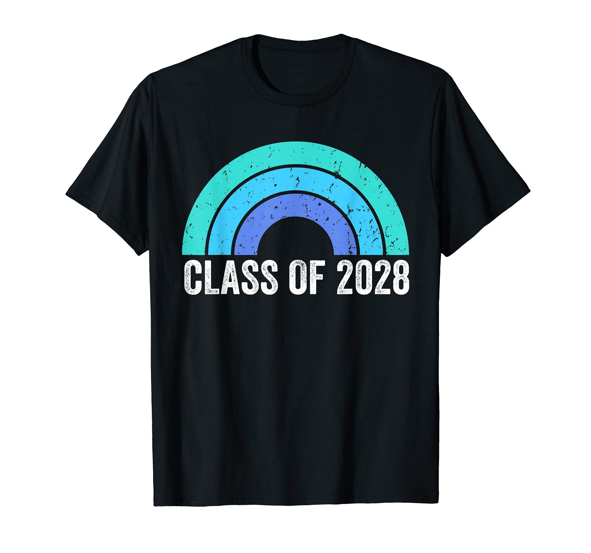 Rainbow Class 2028 T-Shirt - Casual Everyday Wear for Adults - T-Shirt, Sweatshirt, Hoodie