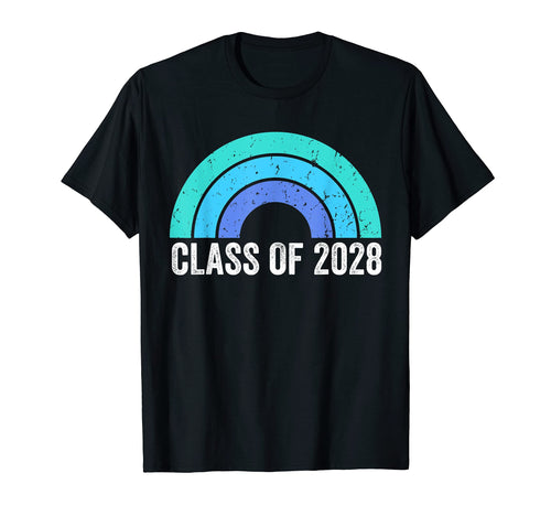 Rainbow Class 2028 T-Shirt - Casual Everyday Wear for Adults - T-Shirt, Sweatshirt, Hoodie