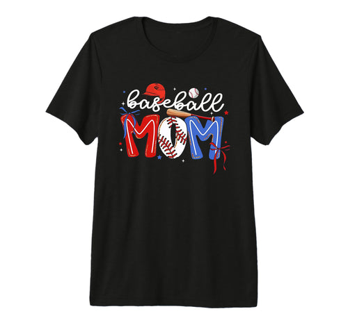 Baseball Mom Crazy Proud Always Loud T-Shirt - Streetwear Style for Adults - T-Shirt, Sweatshirt, Hoodie