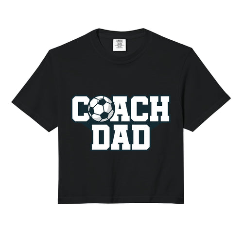 Soccer Coach Dad Gift Comfort Colors Hoodie - Fun Novelty Design Men Women - T-Shirt, Sweatshirt, Hoodie