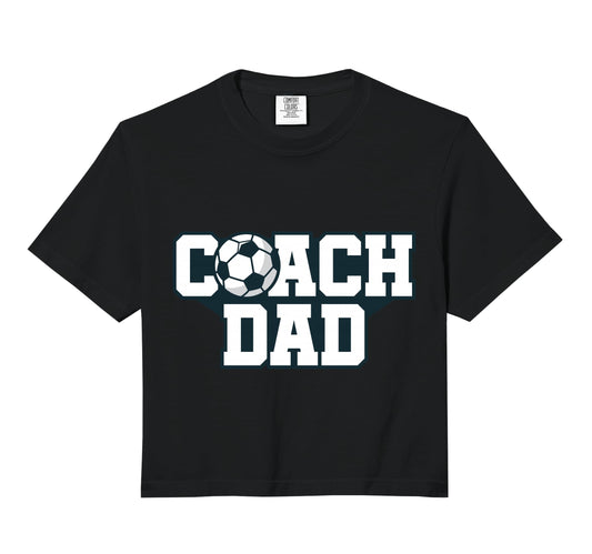 Soccer Coach Dad Gift Comfort Colors Hoodie - Fun Novelty Design Men Women - T-Shirt, Sweatshirt, Hoodie