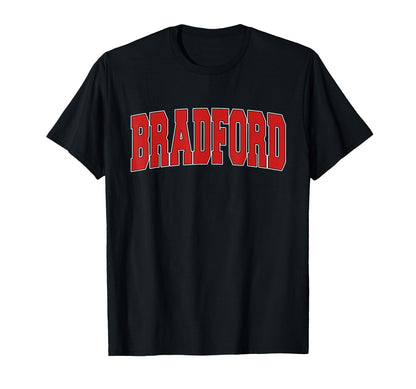 Bradford Varsity Uk Sports T-Shirt - Custom Art Print for Adults - T-Shirt, Sweatshirt, Hoodie
