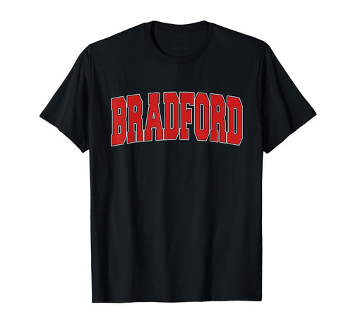 Bradford Varsity Uk Sports T-Shirt - Custom Art Print for Adults - T-Shirt, Sweatshirt, Hoodie