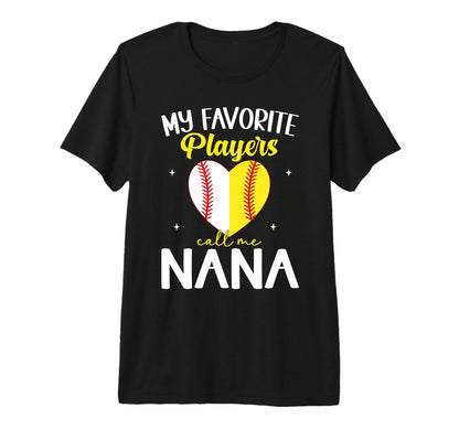 Funny My Favorite Baseball Softball T-Shirt - Novelty Apparel Unisex - T-Shirt, Sweatshirt, Hoodie
