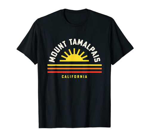 Mount Tamalpais State Park Stripes T-Shirt - Fun Novelty Design Men Women - T-Shirt, Sweatshirt, Hoodie