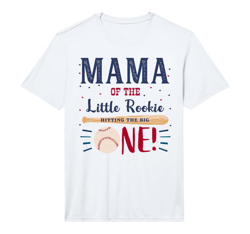 Mens Mama Mom First Birthday Little T-Shirt - Unique Graphic for Adults - T-Shirt, Sweatshirt, Hoodie