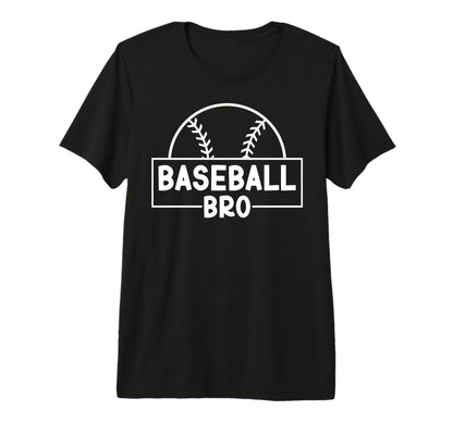 Baseball Bro Proud Baseball Brother T-Shirt - Unique Graphic Men Women - T-Shirt, Sweatshirt, Hoodie