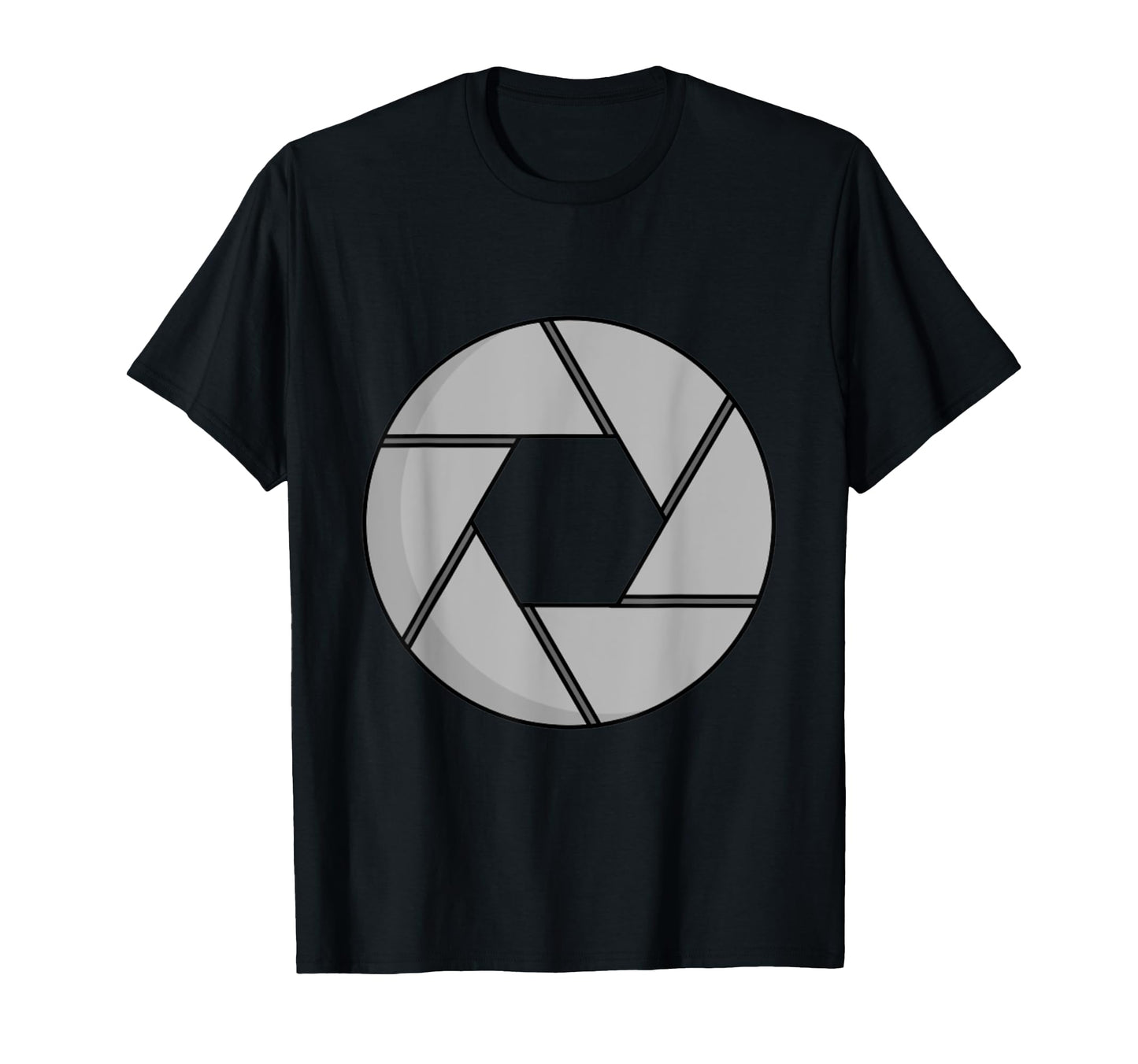 Photography Aperture Camera Lens T-Shirt - Minimalist Print for Adults - T-Shirt, Sweatshirt, Hoodie