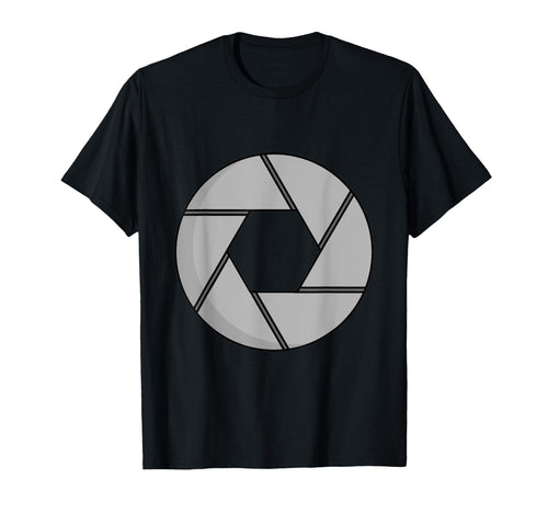 Photography Aperture Camera Lens T-Shirt - Minimalist Print for Adults - T-Shirt, Sweatshirt, Hoodie
