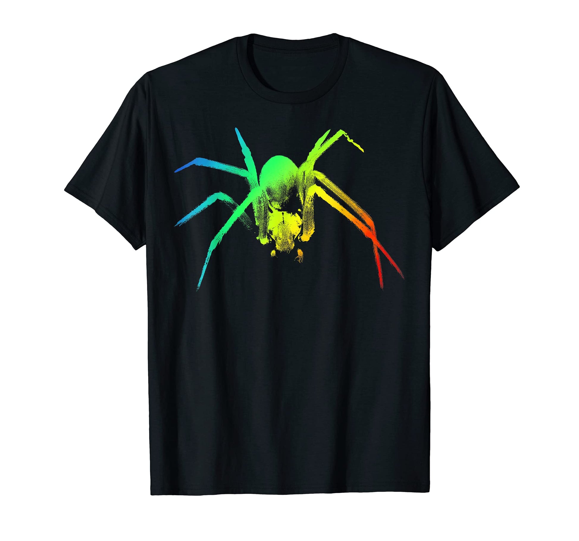 Tarantula Colorful Rainbow T-Shirt - Aesthetic Graphic Unisex - T-Shirt, Sweatshirt, Hoodie