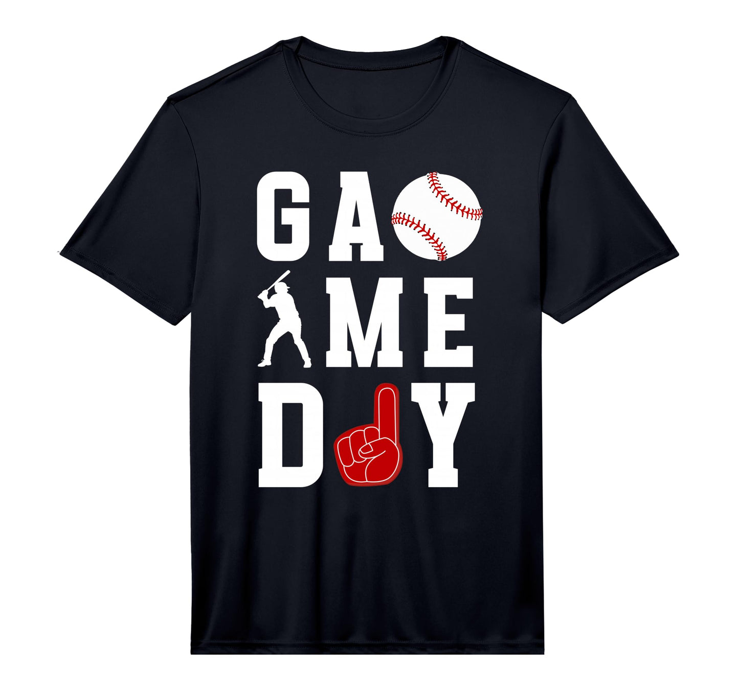 Game Day Baseball Funny Baseball T-Shirt - Aesthetic Graphic Men Women - T-Shirt, Sweatshirt, Hoodie