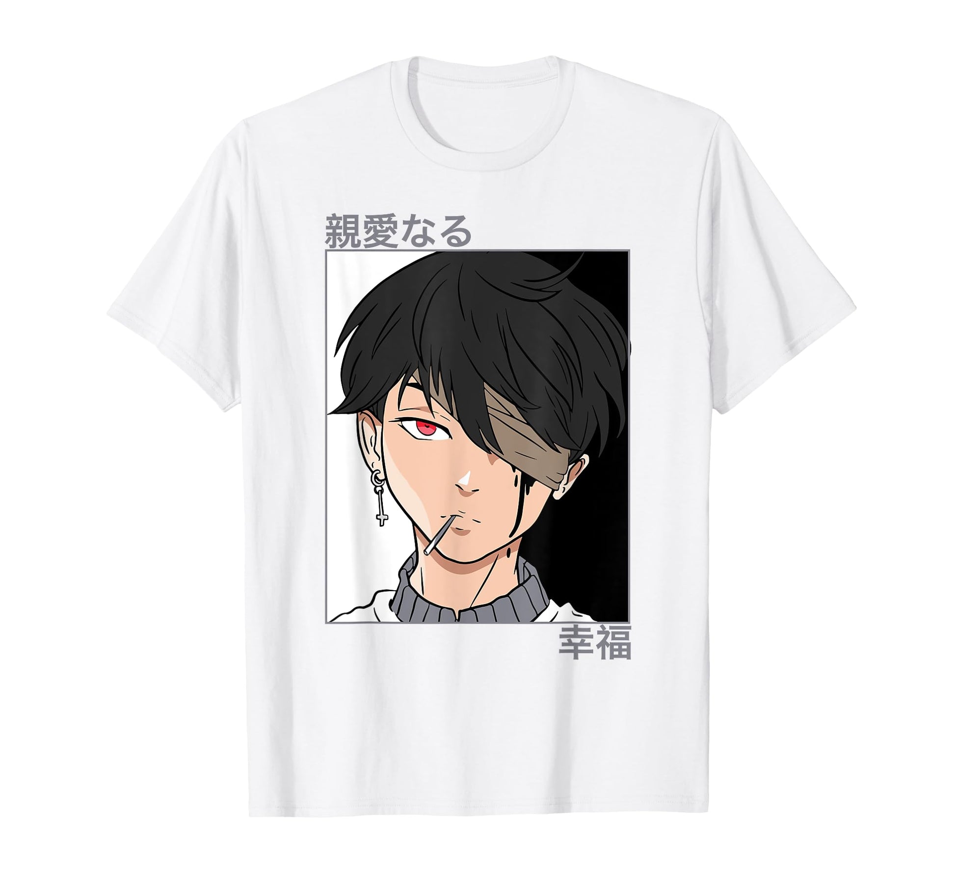 90S Anime Aesthetic Anime Japanese T-Shirt - Novelty Apparel Unisex - T-Shirt, Sweatshirt, Hoodie