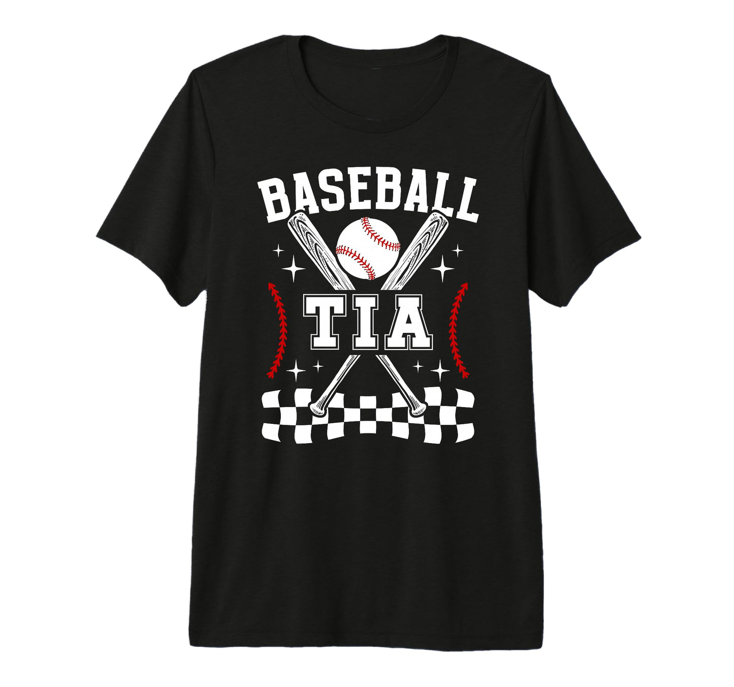Baseball Tia Baseball Player Tia T-Shirt - Fun Novelty Design Men Women - T-Shirt, Sweatshirt, Hoodie