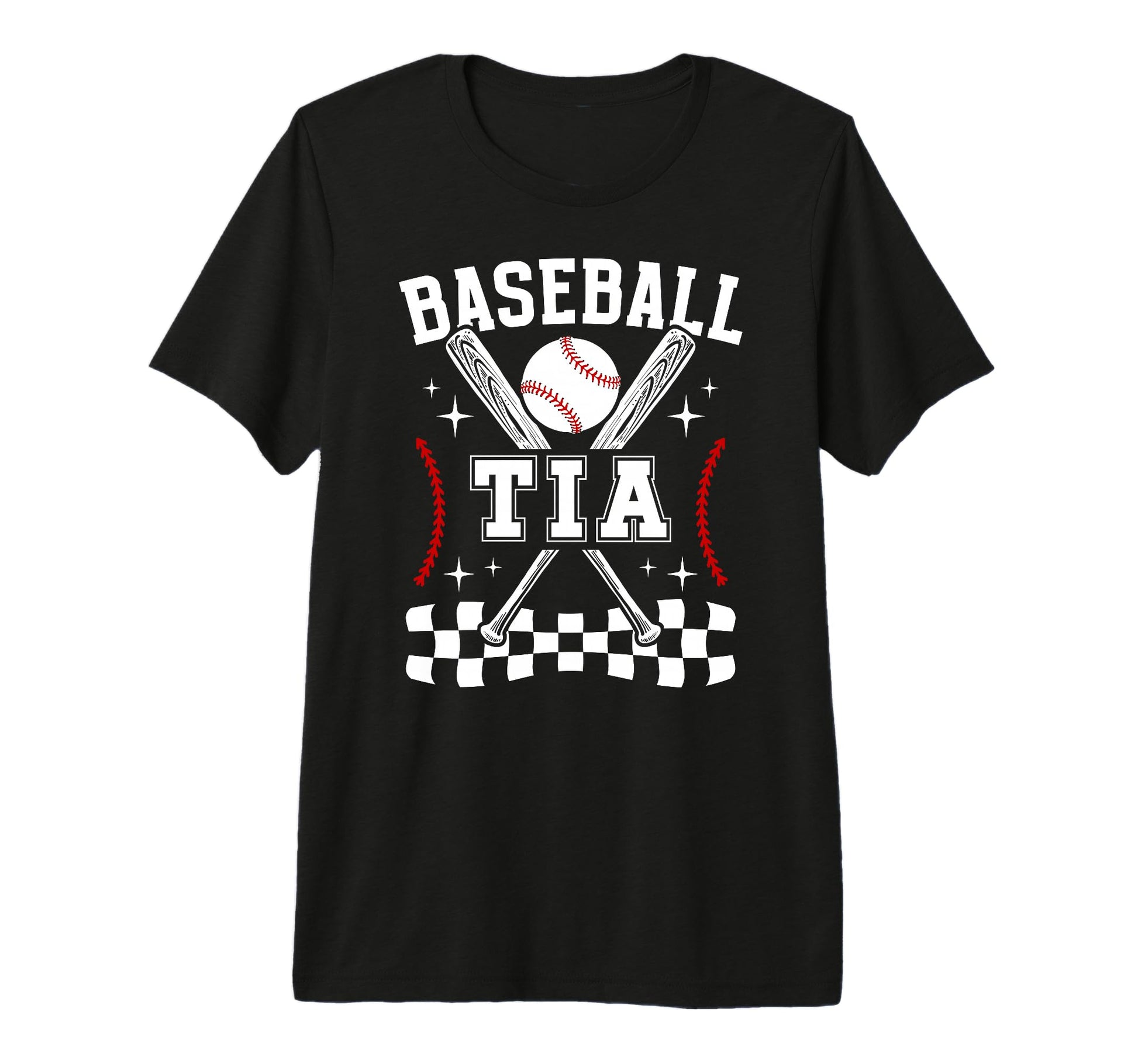 Baseball Tia Baseball Player Tia T-Shirt - Fun Novelty Design Men Women - T-Shirt, Sweatshirt, Hoodie