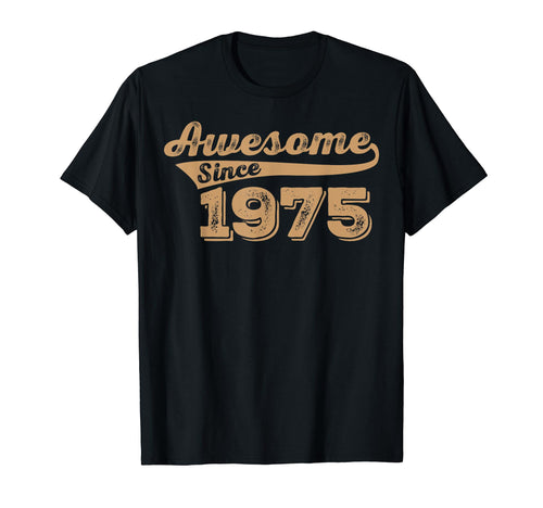 Typography Birthday Awesome Since T-Shirt - Aesthetic Graphic Men Women - T-Shirt, Sweatshirt, Hoodie