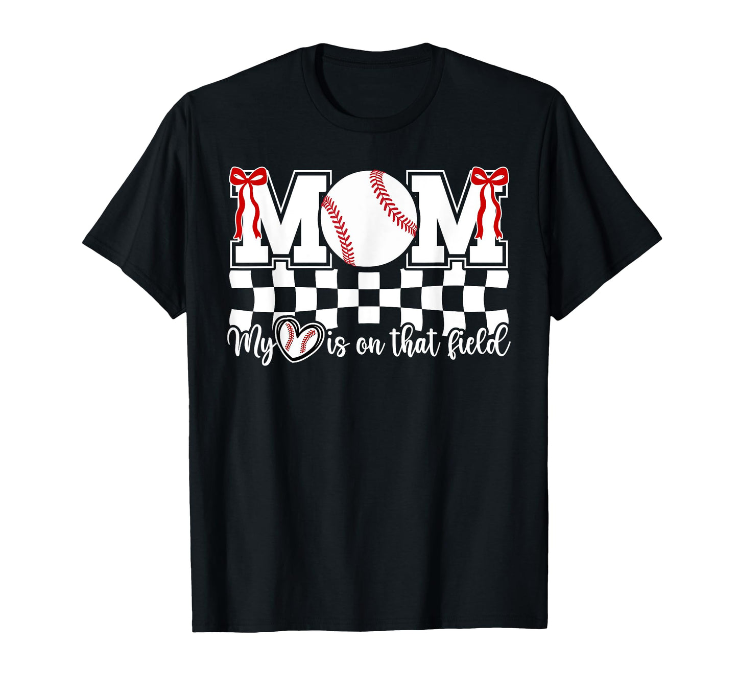 That Field Baseball Mom Baseball T-Shirt - Minimalist Print for Adults - T-Shirt, Sweatshirt, Hoodie